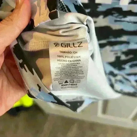 Gillz Men’s Contender Performance“TEK” UV Long Sleeve T-Shirt (2) - Picture 3 of 8